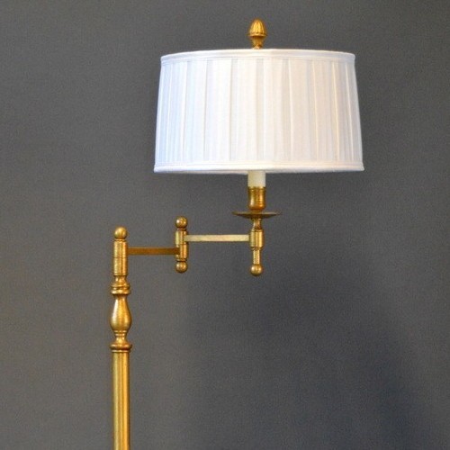 Bespoke swing arm floor lamp (square pipe arm) 